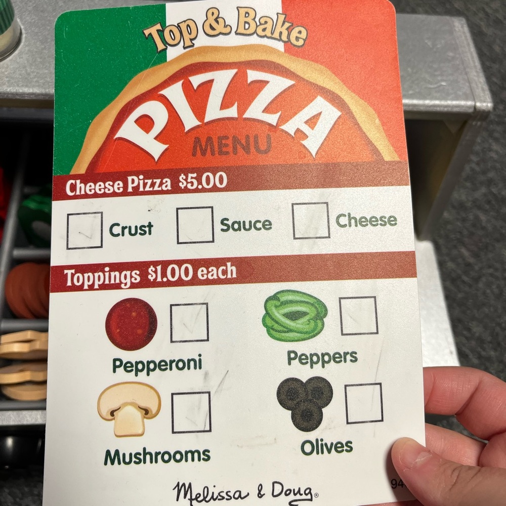 Melissa & Doug Top & Bake Pizza Counter - Picture 3 of 9